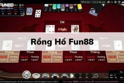 Rồng Hổ Fun88 | Game Bài Bách Chiến Bách Thắng Tới 99%