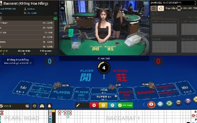 Cách tính điểm trong bài Baccarat Fun88